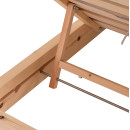 ΞΑΠΛΩΣΤΡΑ ΜΕ ΜΑΞΙΛΑΡΙ ΚΟΡΙΝΟΣ HM10778.72 ΞΥΛΟ ΠΕΥΚΟΥ--OLEFIN ΣΕ ΜΠΕΖ 79x204x77Υεκ