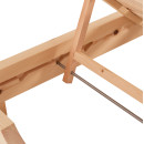 ΞΑΠΛΩΣΤΡΑ ΜΕ ΜΑΞΙΛΑΡΙ ΚΟΡΙΝΟΣ HM10778.73 ΞΥΛΟ ΠΕΥΚΟΥ--OLEFIN ΣΕ ΓΚΡΙ 79x204x77Υεκ