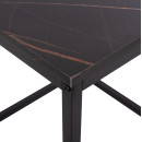 ΖΙΓΚΟΝ GRELAY 2 ΤΕΜ MDF ΟΨΗ ΜΑΡΜΑΡΟΥ & ΜΕΤΑΛΛΟ HM8762.13 45Χ45Χ50εκ. & 37Χ37Χ43 εκ.